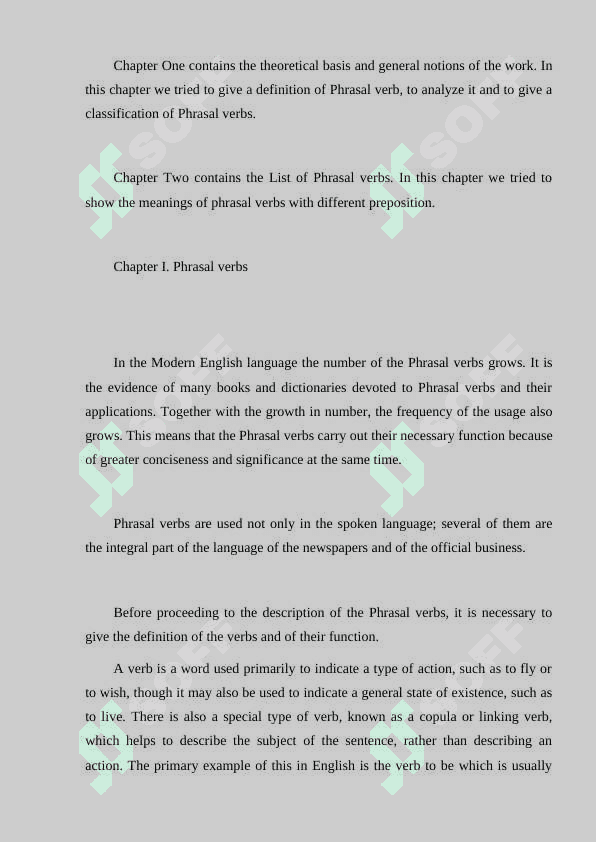 Simple and compound verbs 4