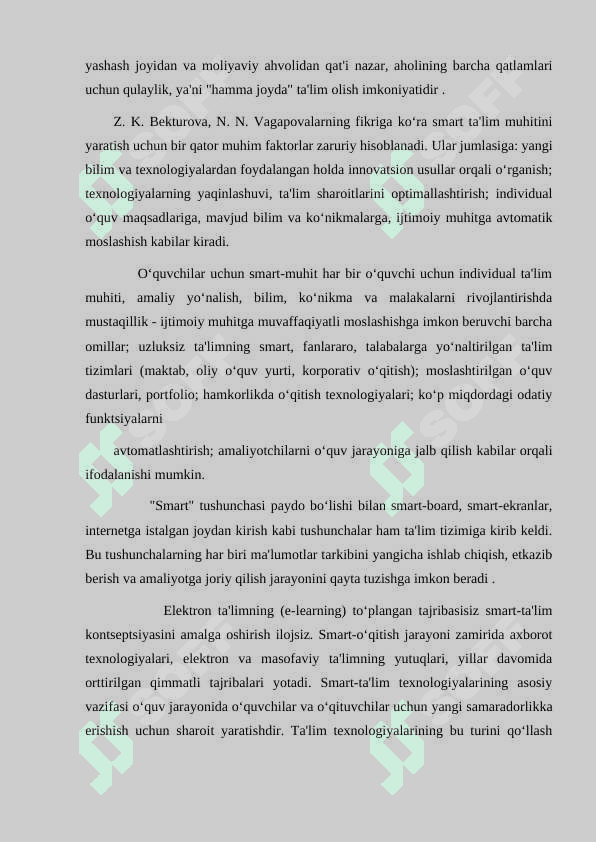 Smart o‘qitish muhiti elementlari 3