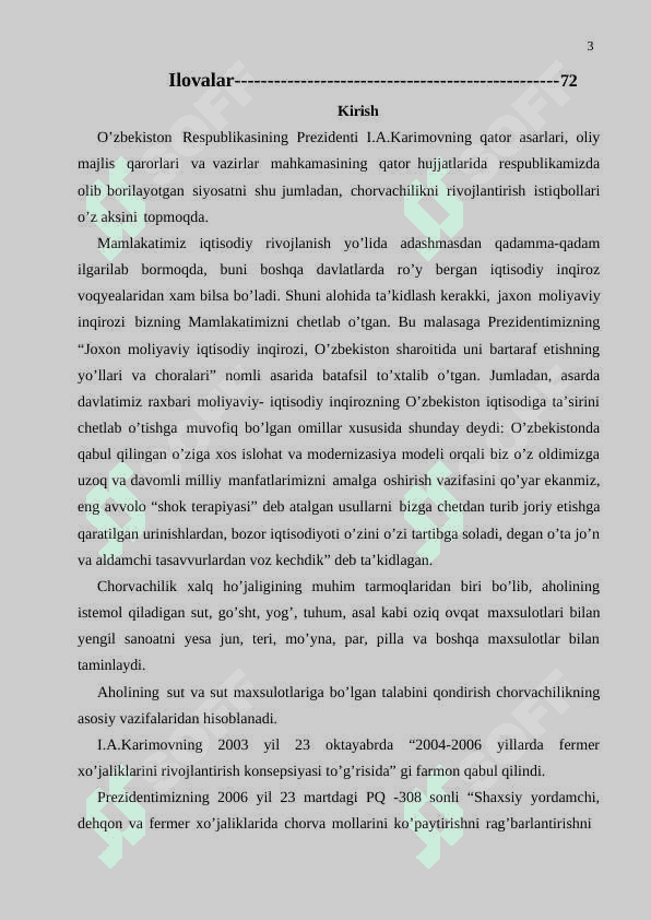 Sigirlarning sut mahsuldorligiga ta’sir qiluvchi omillarni o’rganish » 3