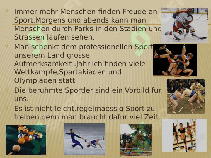 Sport in Uzbekistan und Deutschland 4