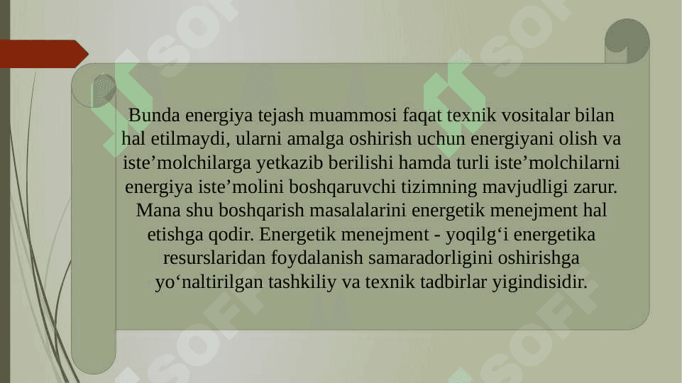Korxona energetik menejmentning maqsadi 4