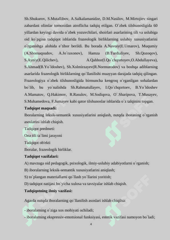 Ona tili ta'limida frazeologik birliklarning tutgan o'rni 4