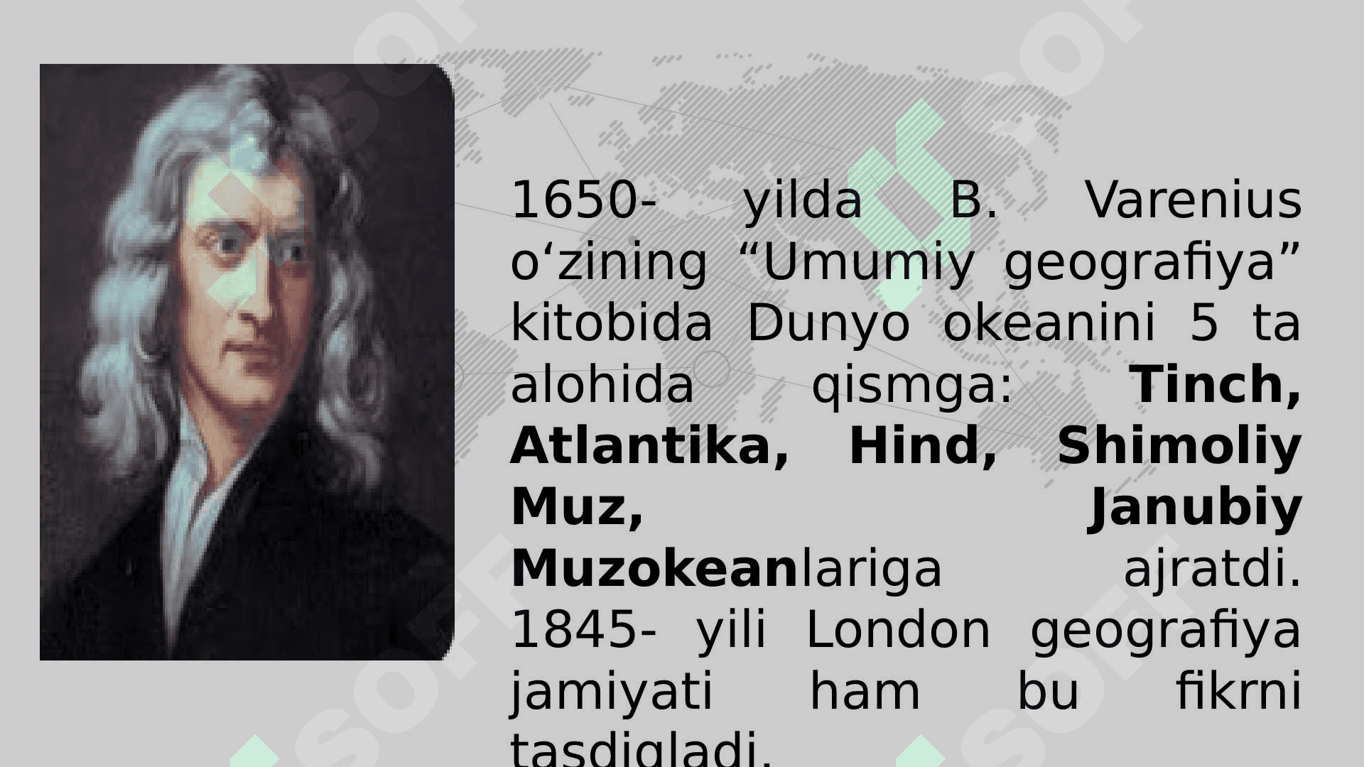 Dunyo okeani va uning qismlari 4