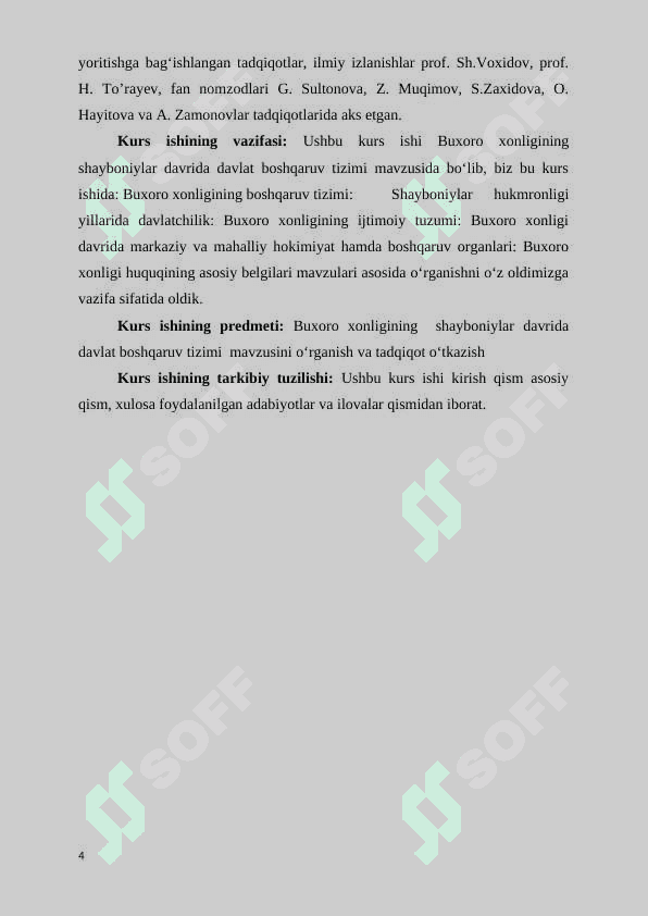 BUXORO XONLIGINING  SHAYBONIYLAR DAVRIDA DAVLAT BOSHQARUV TIZIMI 4