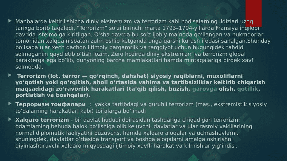 Diniy ekstremizm va terrorizm 4