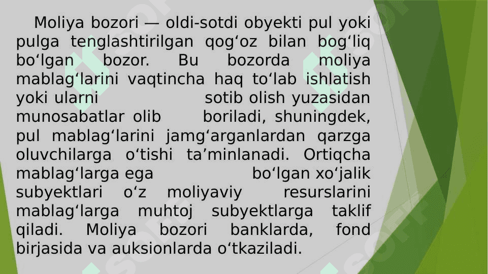 Moliyaviy bozorning korparativ tuzilmalar faoliyatini rivojlantirish yo‘llari. 3