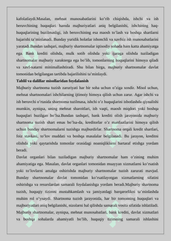 Majburiy tartibda shartnoma tuzish 3