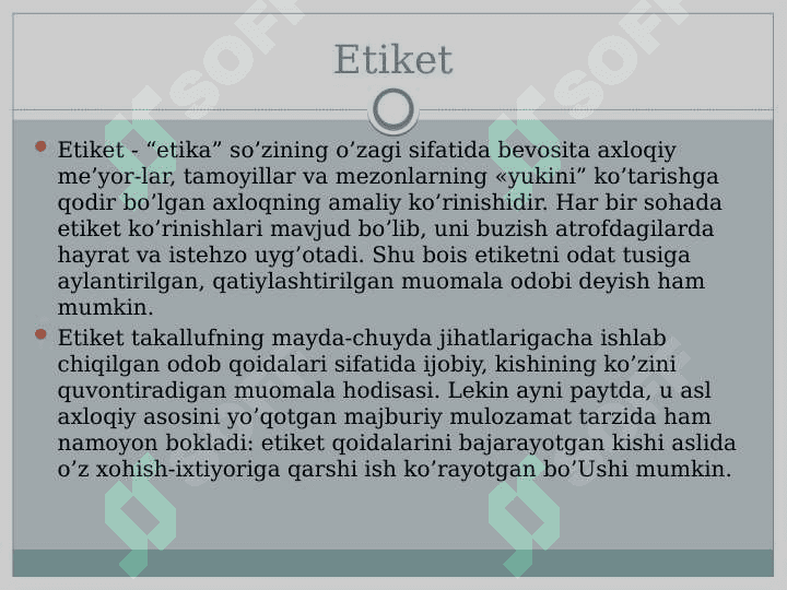 Etiket turlari 3