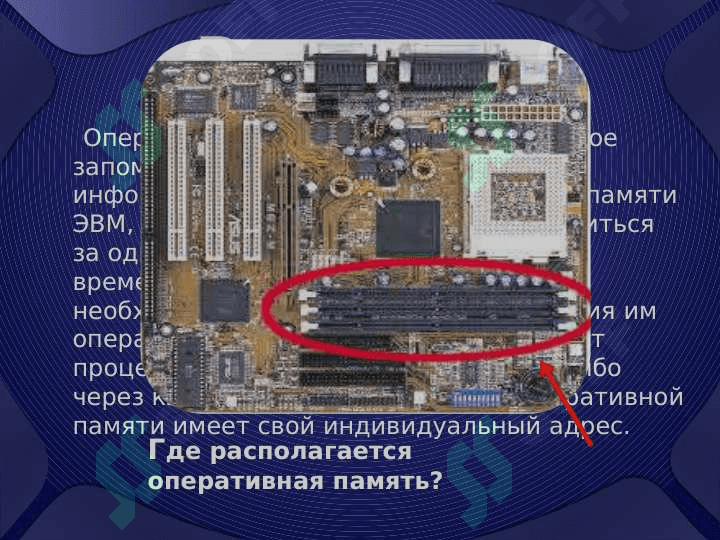 оперативная памят 3