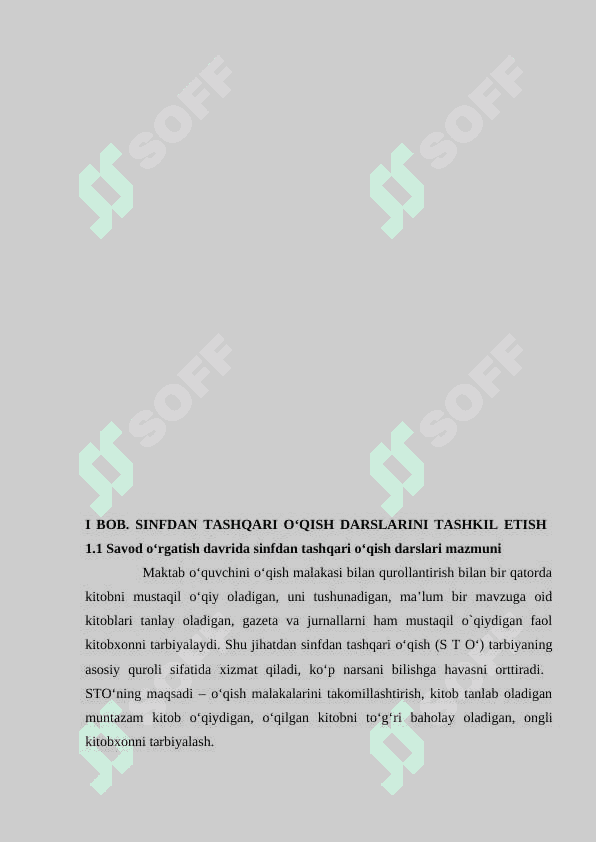 Savod oʻrgatish davrida sinfdan tashqari oʻqish 4