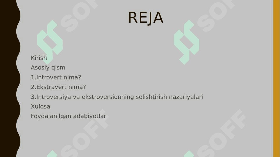 Ekstrovert va Introvert shaxs tiplari. 2