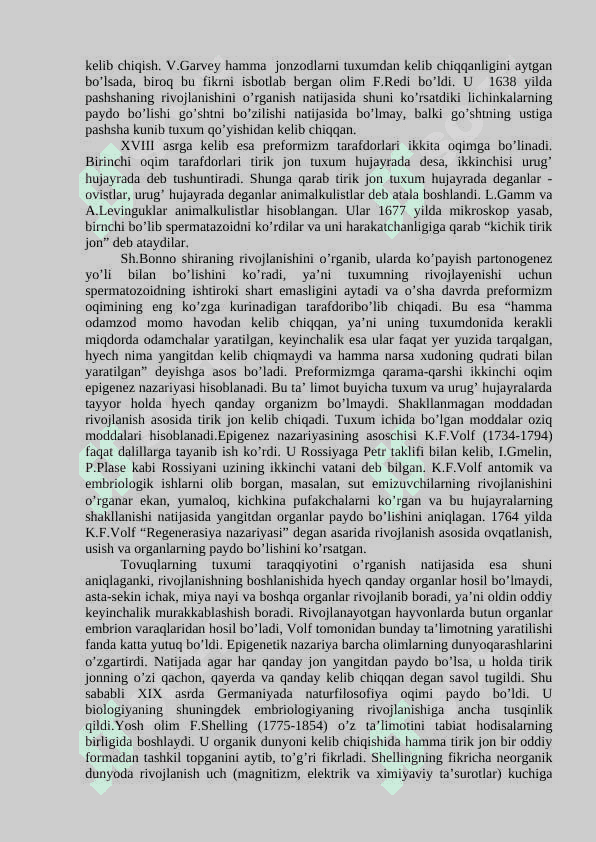 INDIVIDUAL TARAQQIYOT BIOLOGIYASI FANINING PREDMETI, RIVOJLANISH TARIXI VA USLUBLARI 3