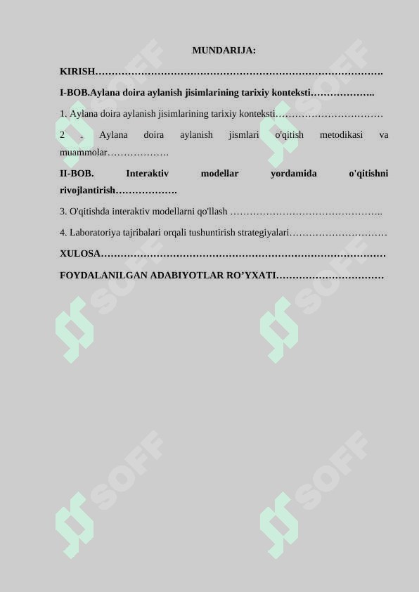 Aylana_doira_aylanish_jisimlar_mavzusini_o..   mustaqil ish matematika 2