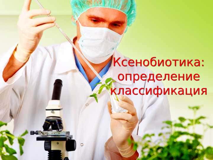 Ксенобиотика определение классификация 1