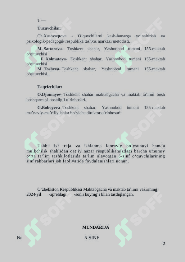 5-sinf soati yangisi 2