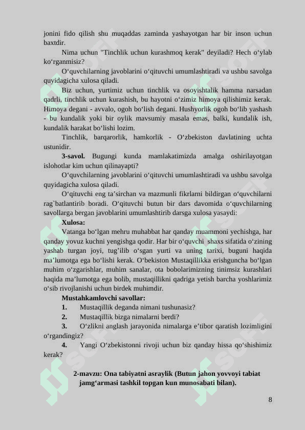 5-sinf soati yangisi 8