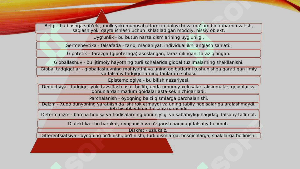 FALSAFIY ATAMALAR (LUG’AT) 3