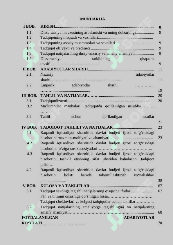 RAQAMLI IQTISODIYOT SHAROITIDA BUDJET HISOBI VA NAZORATINI RIVOJLANTIRISH ISTIQBOLLAR 2