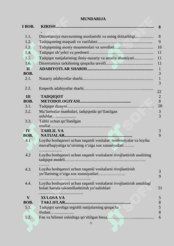 LOYIHA BOSHQARUVI UCHUN RAQAMLI VOSITALAR: TENDENSIYALAR VA LOYIHA MUVAFFAQIYATIGA TA‘SIRINI BAHOLASH 5
