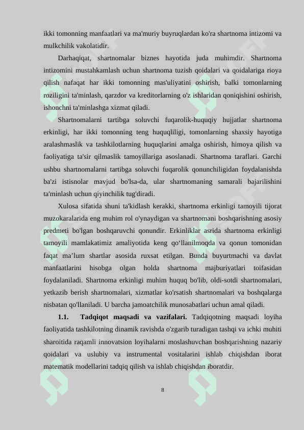 LOYIHA BOSHQARUVI UCHUN RAQAMLI VOSITALAR: TENDENSIYALAR VA LOYIHA MUVAFFAQIYATIGA TA‘SIRINI BAHOLASH 8
