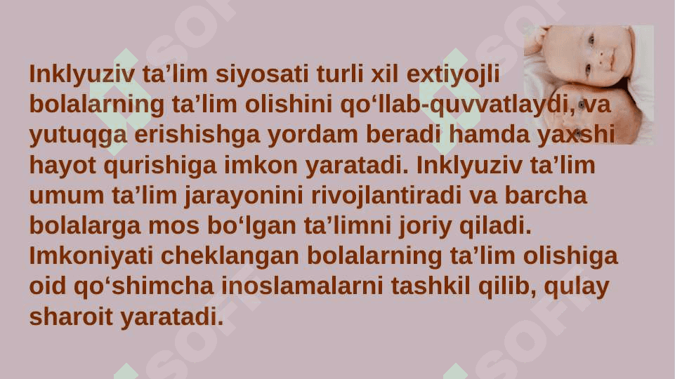Inklyuziv ta'lim modellari: tahlili va xususiyatlari 4