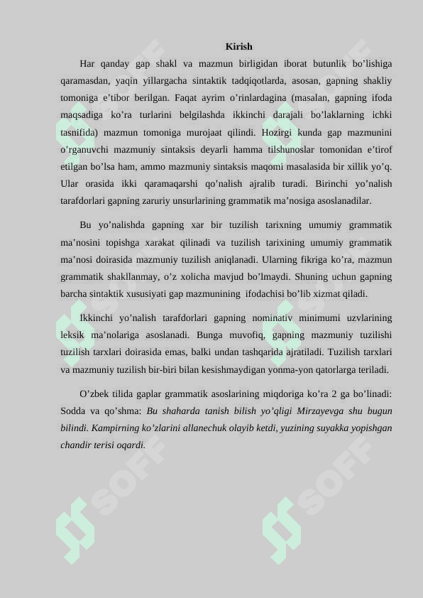 Sodda gap uslubiyati 2