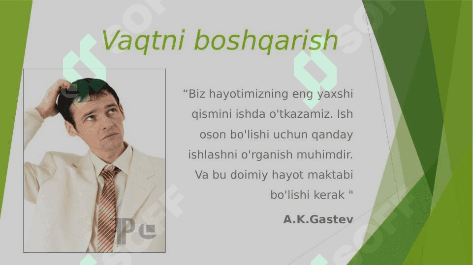 Ta’lim olish jarayonini samarali tashkil etish 8
