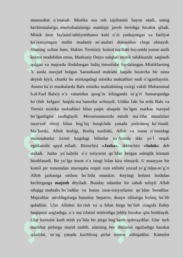 ISLOM MADANIYATNING SHAKLLANISHI VA ILK MUSULMON UYG’ONISH (RENESSANSI) DAVRI 4