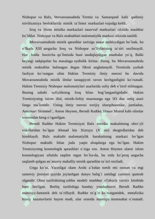 MUMTOZ ADABIYOTNING GENEZISI, SHAKLLANISHI VA TARAQQIYOTI 3