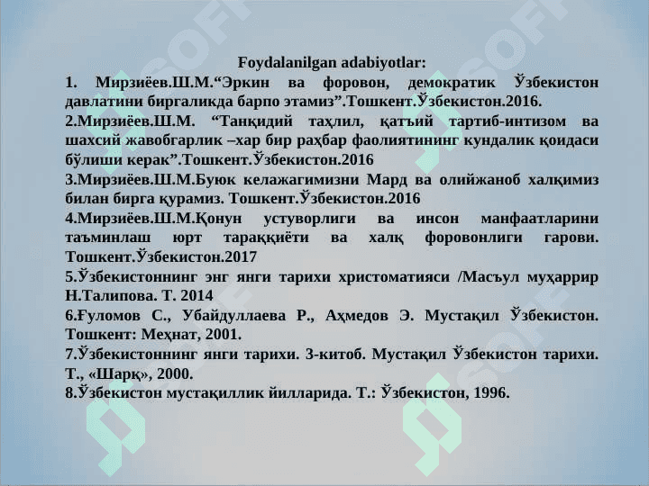 Mustaqillik yillarida Qoraqalpog‘iston Respublikasi 2
