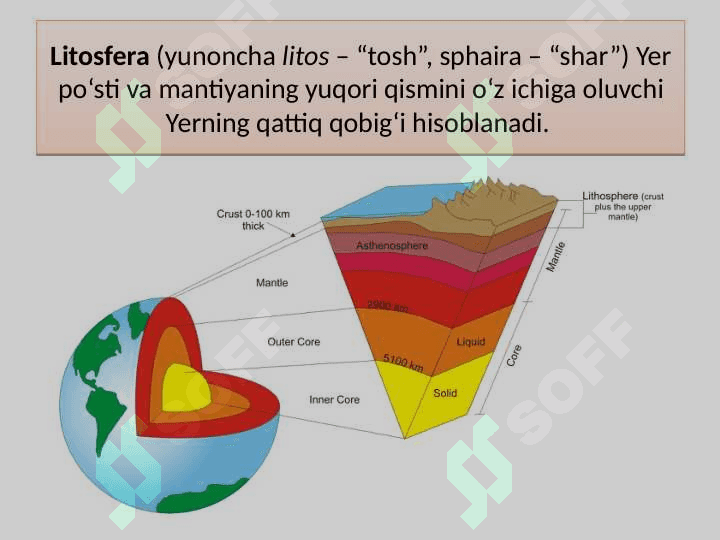 LITOSFERA PLITALARI Tabiiy fan 3