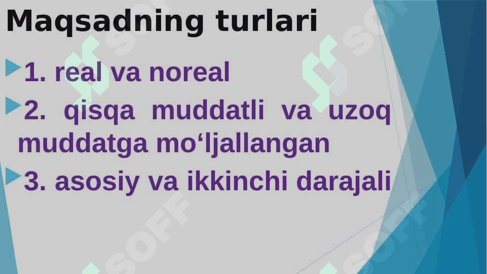 Orzu, maqsad va muvafaqqiyatni anglatish mexanizmlari. O‘z-o‘zini anglash va o‘z-o‘zini tarbiyalash metodlari 6