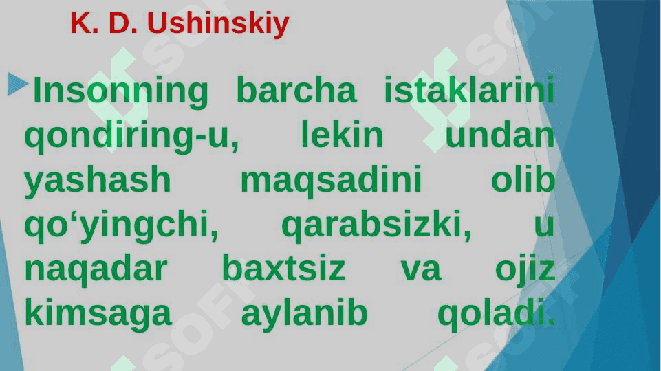 Orzu, maqsad va muvafaqqiyatni anglatish mexanizmlari. O‘z-o‘zini anglash va o‘z-o‘zini tarbiyalash metodlari 8