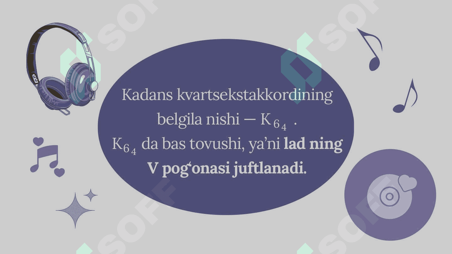 Kadans Kvartsekstakkordi 6