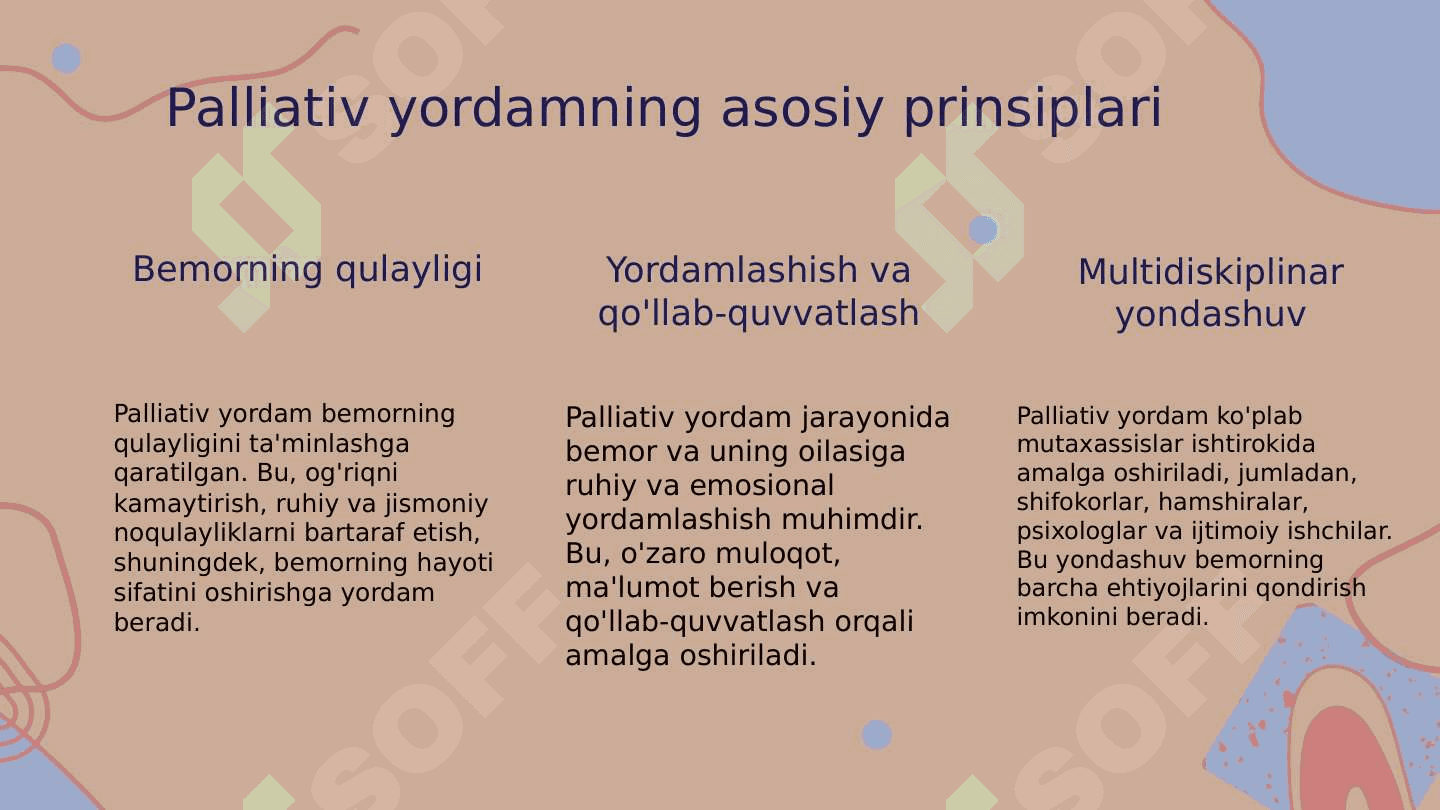 Palliativ yordam asoslari.Palliativ yordam olayotgan bolalarga pedagogik yordam 3