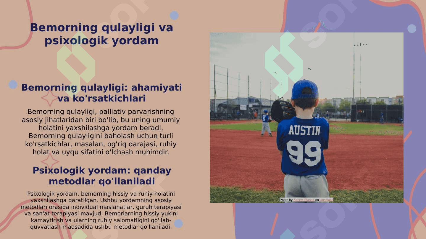 Palliativ yordam asoslari.Palliativ yordam olayotgan bolalarga pedagogik yordam 4