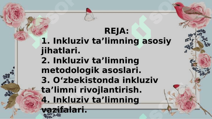 Inkluziv taʼlimning metodologik va nazariy asoslari 2