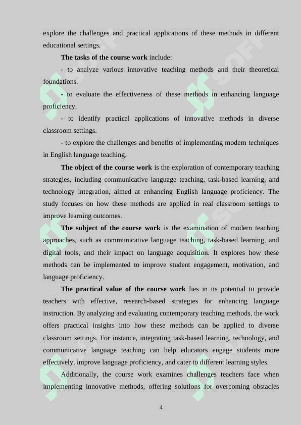 Innovative methods of teaching English language 4