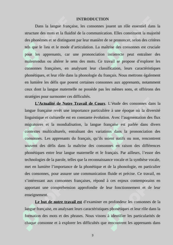 Les consonnes dans la langue francaise 3