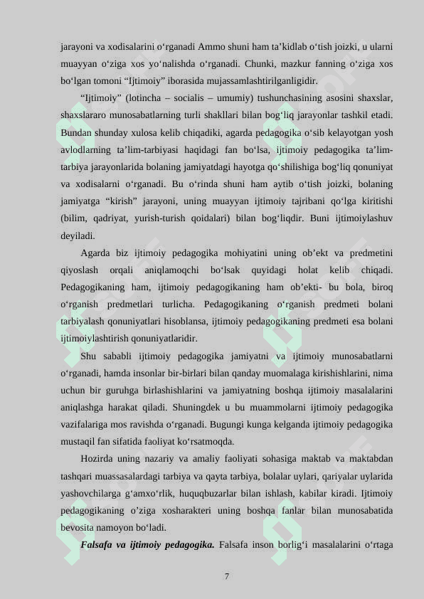 Ijtimoiy-pedagogik texnologiya strukturasi va mazmuni 7