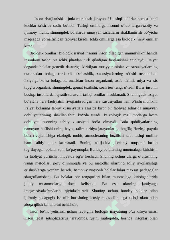 Tabiiy va suniy omillar tasirida inson organizmida sodir boladigan fiziologik ko'rsatkichlar 2