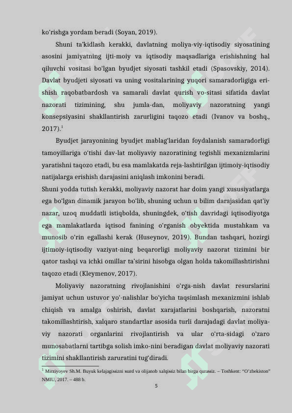 Xorijiy davlatlarda davlat moliyasini boshqarish 5