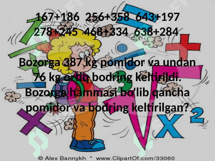 Mavzu: O’nlikdan va yuzlikdan o’tib qo’shish 4