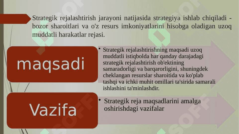 Strategik rejalashtirish 4