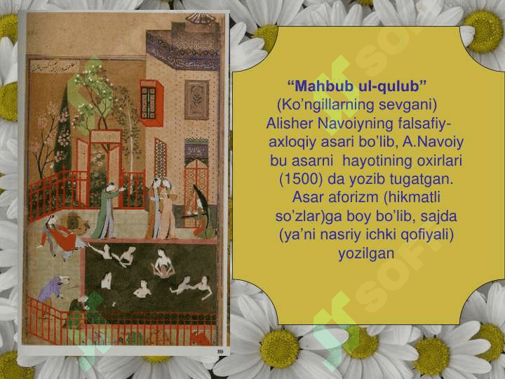 Alisher  Navoiy hayoti va  ijodi 7