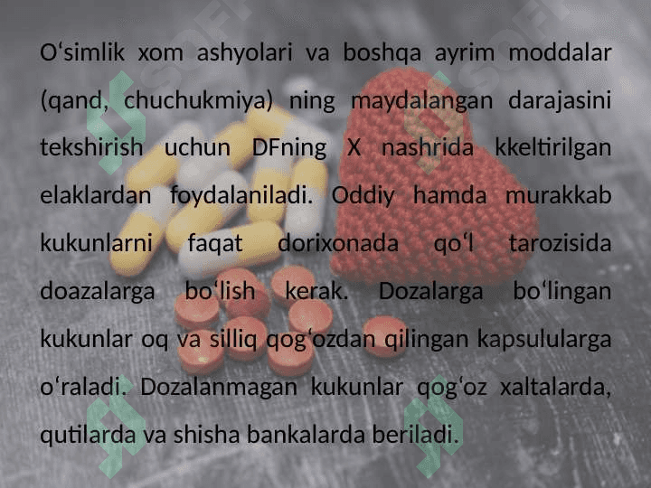 ODDIY VA MURAKKAB KUKUNLAR TAYYORLASH 4