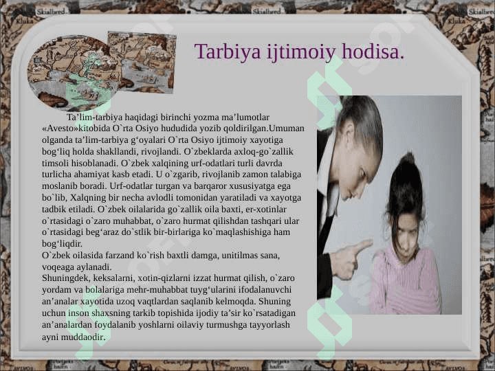 Milliy tarbiya ijtimoiy zaruriyat sifatida 2