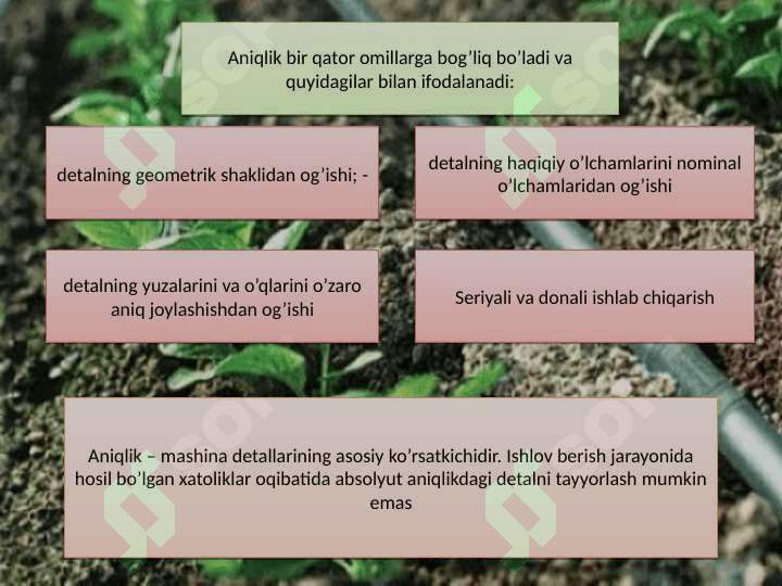 Avtomatlashtirish samaradorligining asosiy ko’rsatkichlari 3
