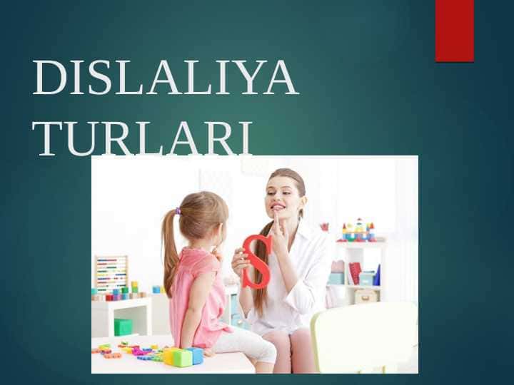 Dislaliya turlari