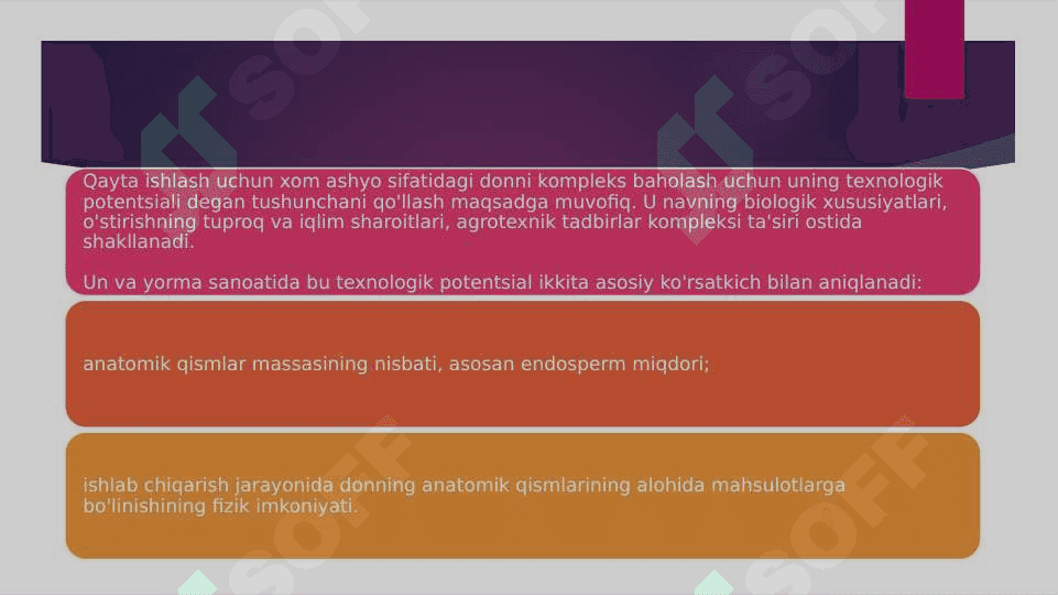 Arpa donining anotomik tuzilishi va ishlab chiqarishdagi ahamiyati 4